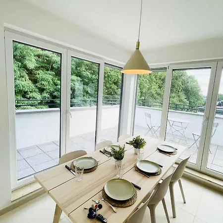 Luxury Penthouse Terrace&parking - 117 Apartment Luxembourg