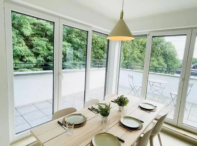 Luxury Penthouse Terrace&parking - 117 Apartment Luxemburg